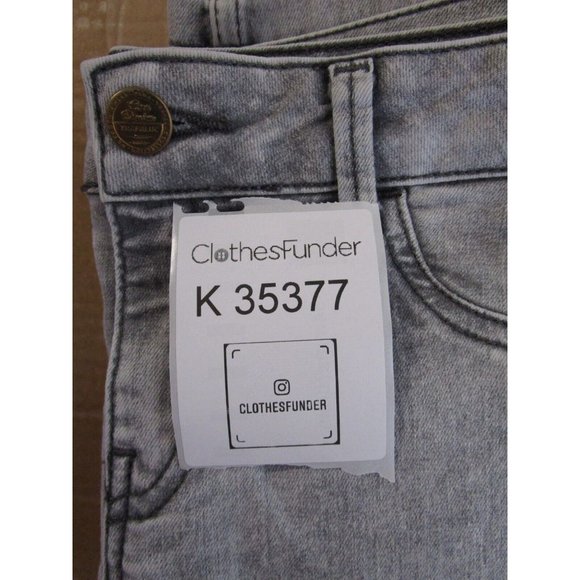 Zara Jeans 4 Trafaluc Jegging Slim Denim Pants Preppy Acid Wash * - Picture 8 of 8